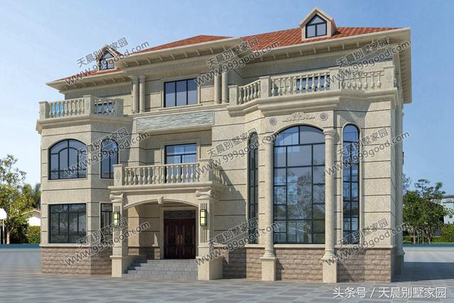 5款農(nóng)村住宅設(shè)計圖，2、3款豪宅一般人建不起