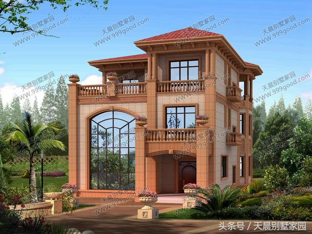 5款農(nóng)村住宅設(shè)計圖，2、3款豪宅一般人建不起