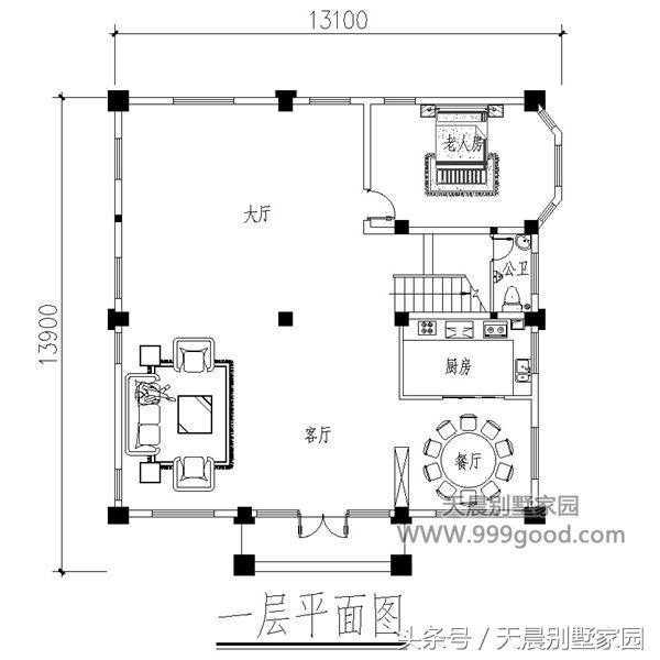 歐式豪華4層自建樓房設計圖，隨便挑1套建都能迎娶白富美