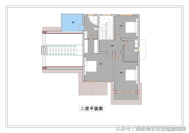 幾款造價15萬左右的二層小洋樓設計方案圖，經濟又實用