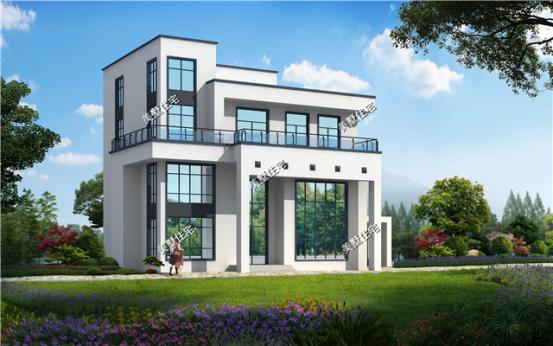 8款顏值爆表的新農(nóng)村樓房設(shè)計(jì)圖，二層、三層都有