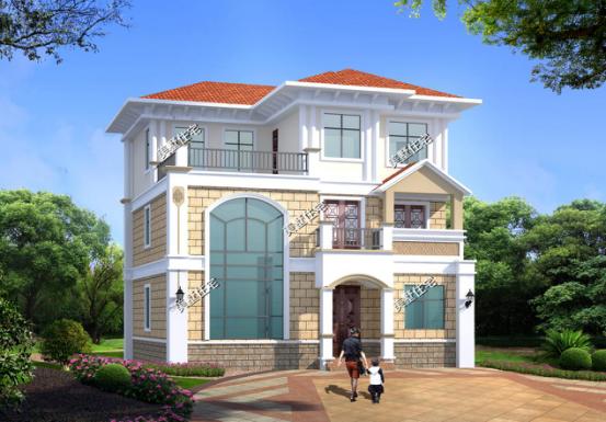 8款顏值爆表的新農(nóng)村樓房設(shè)計(jì)圖，二層、三層都有