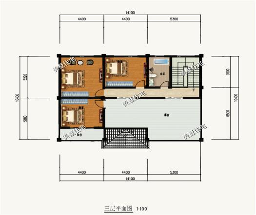 8款顏值爆表的新農(nóng)村樓房設(shè)計(jì)圖，二層、三層都有