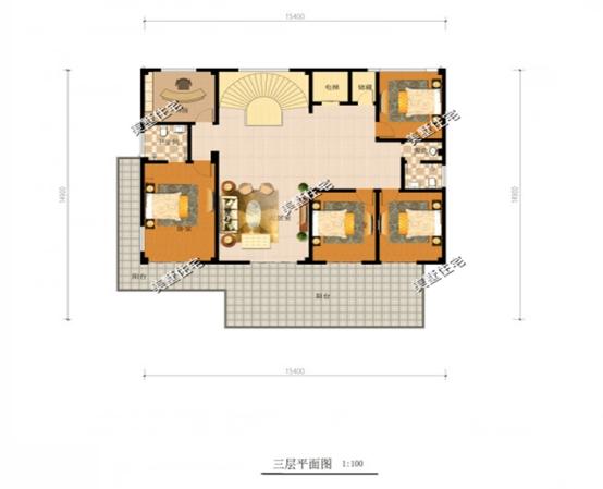 8款顏值爆表的新農(nóng)村樓房設(shè)計(jì)圖，二層、三層都有