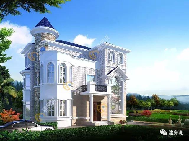 農村蓋房設計大全圖，上百款漂亮別墅效果圖