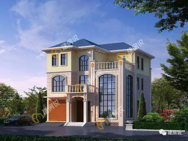農村蓋房設計大全圖，上百款漂亮別墅效果圖