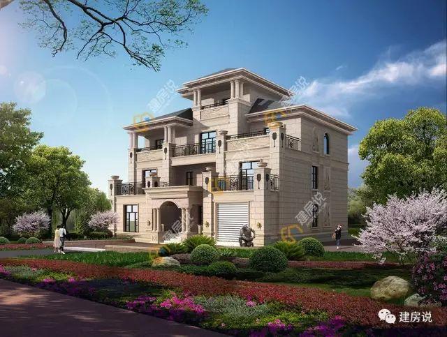 農村蓋房設計大全圖，上百款漂亮別墅效果圖