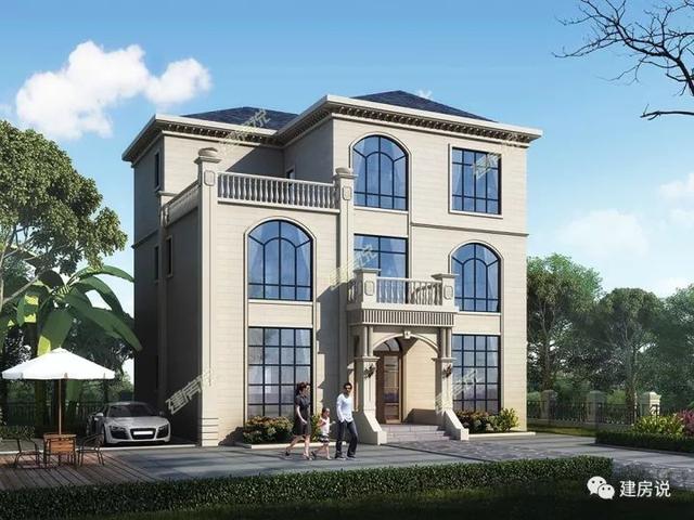 農村蓋房設計大全圖，上百款漂亮別墅效果圖