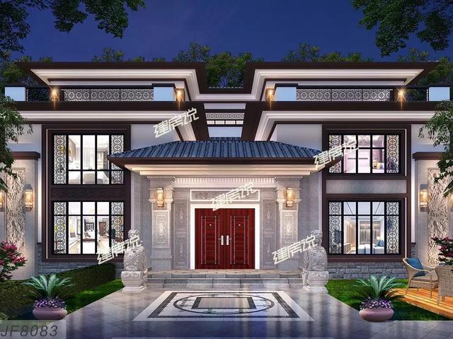 15款農村自建樓房效果圖，有錢有文化的都喜歡