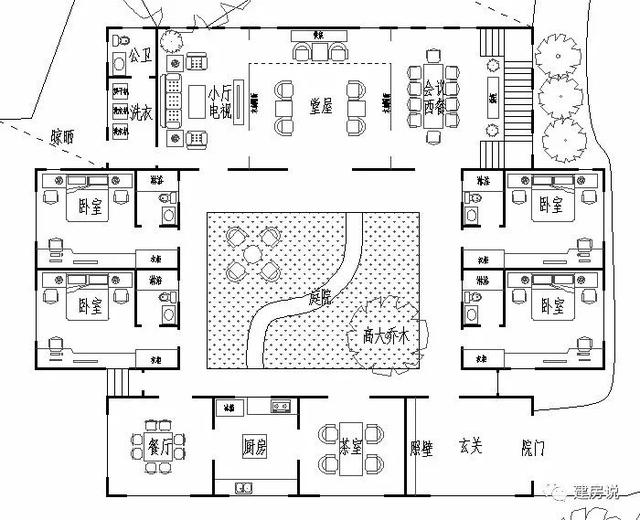 3套永不過時的中式別墅設計方案圖，崇洋媚外的別看