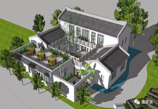 3套永不過時的中式別墅設計方案圖，崇洋媚外的別看