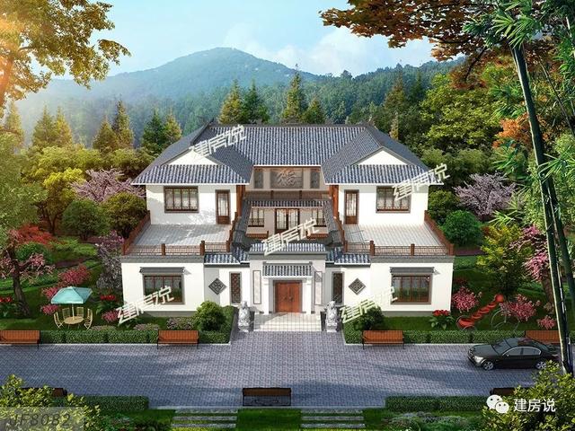 3套永不過時的中式別墅設計方案圖，崇洋媚外的別看