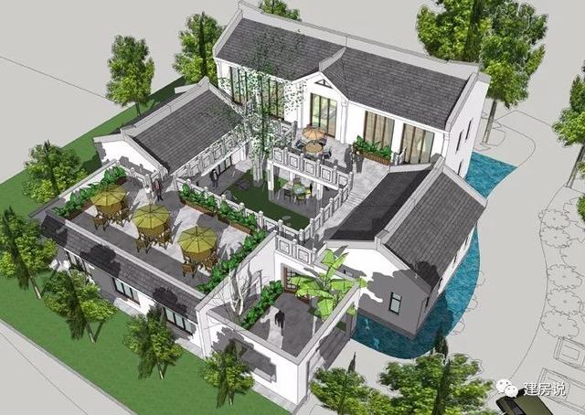 3套永不過時的中式別墅設計方案圖，崇洋媚外的別看