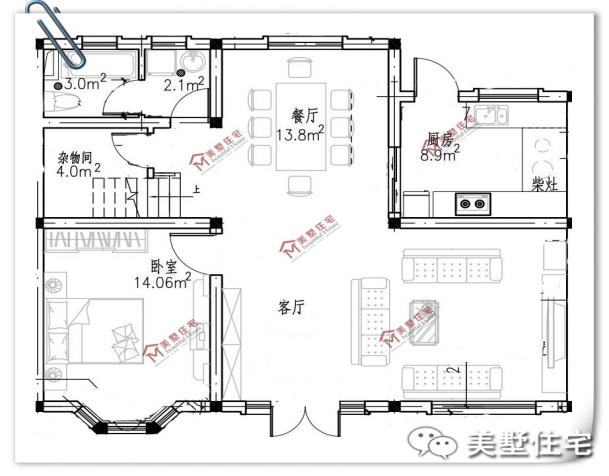 3款經濟、實用的二層住宅方案圖，適合農村老百姓建