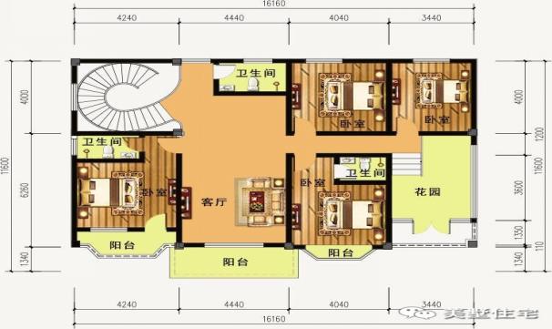 3款經濟、實用的二層住宅方案圖，適合農村老百姓建