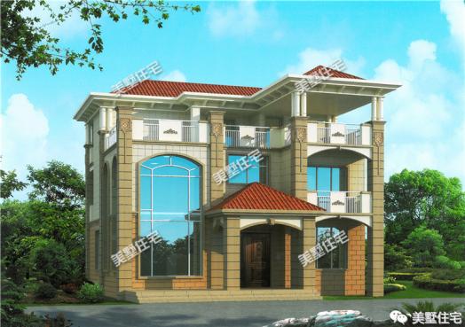 15款農村三層蓋房設計圖片，每套都有亮點