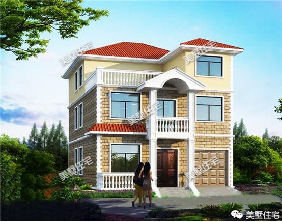 15款農村三層蓋房設計圖片，每套都有亮點