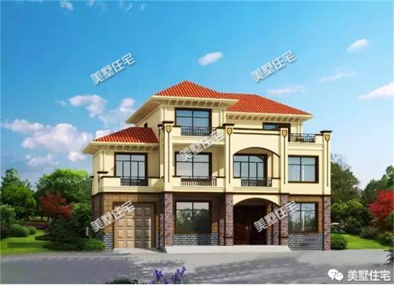 15款農村三層蓋房設計圖片，每套都有亮點