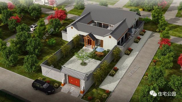 四合院戶型方案圖大全，徽派四合院PK北式四合院