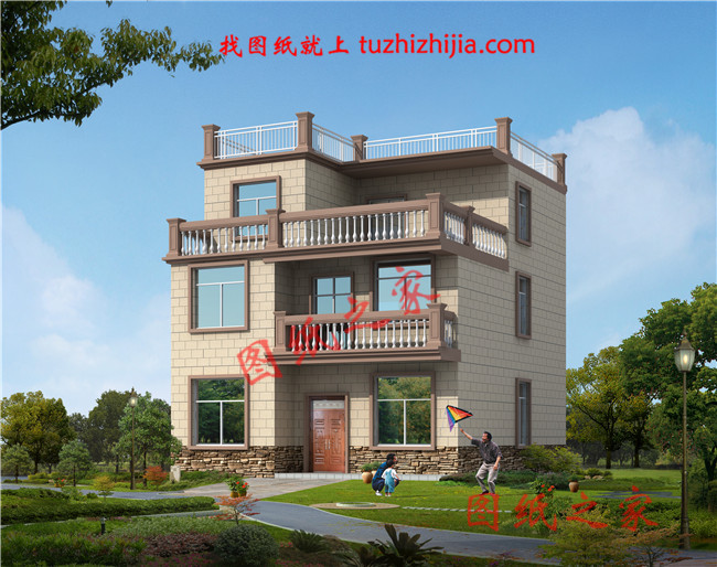 農(nóng)村120平米三間三層樓房設(shè)計(jì)圖紙,農(nóng)村理想住房設(shè)計(jì)圖