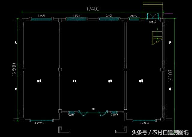 6款帶商鋪農村自建房設計方案圖，既能住又能出租