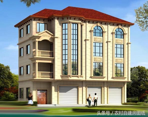 6款帶商鋪農村自建房設計方案圖，既能住又能出租