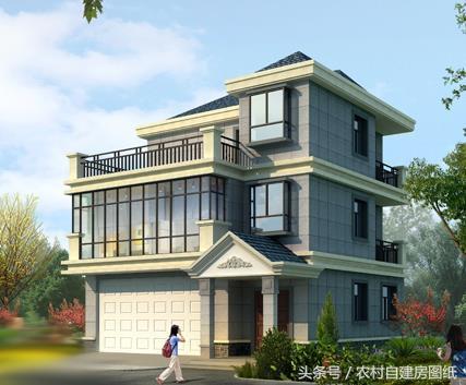 6款帶商鋪農村自建房設計方案圖，既能住又能出租