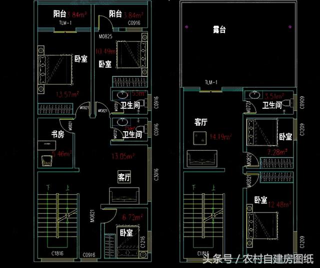 6款帶商鋪農村自建房設計方案圖，既能住又能出租