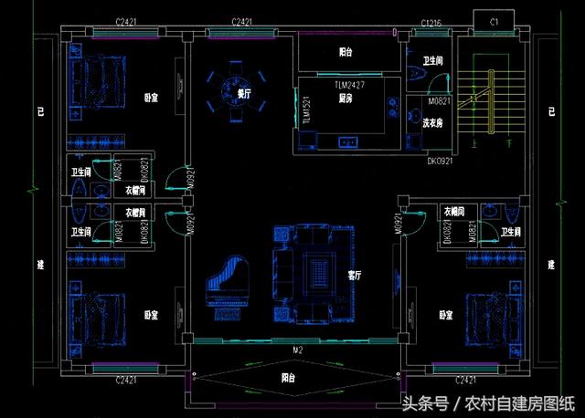 6款帶商鋪農村自建房設計方案圖，既能住又能出租