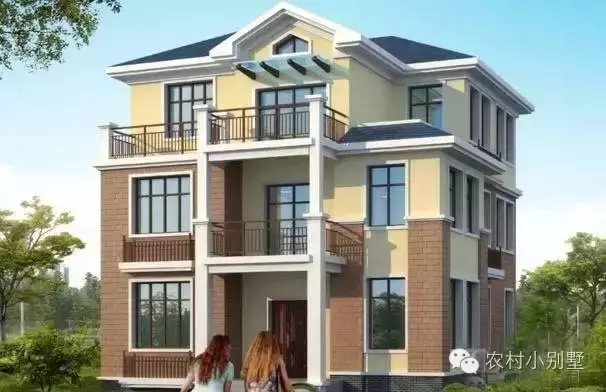9套造價30萬左右的新農村小別墅設計圖分享！