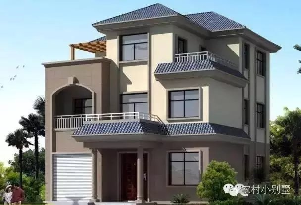 9套造價30萬左右的新農村小別墅設計圖分享！