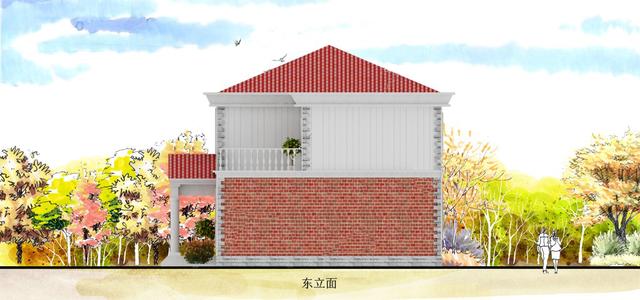 農(nóng)村建個(gè)做“柴火飯“別墅，兩層宅院，不到25萬(wàn)！（含圖紙）