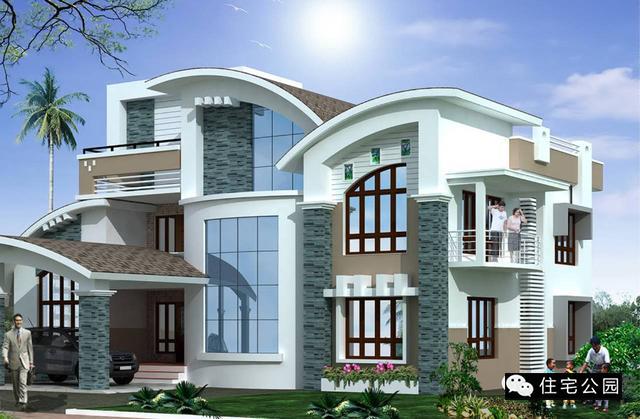 8套現(xiàn)代小別墅，第3套最漂亮，第7套更適合農(nóng)村！