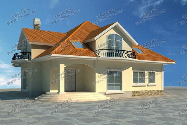 3套農村別墅設計圖，經濟造價打造二層別樣小戶型！