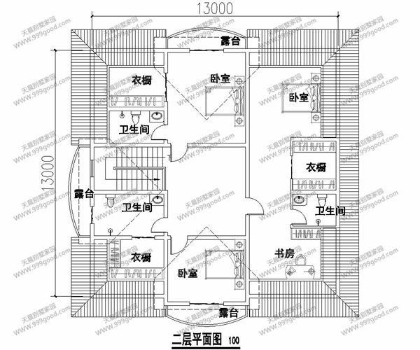 3套農村別墅設計圖，經濟造價打造二層別樣小戶型！
