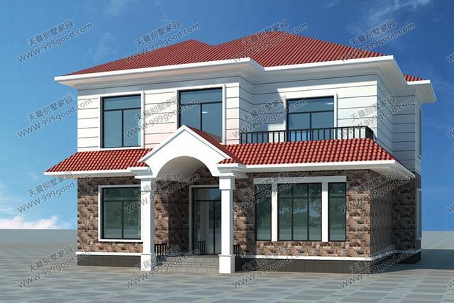 3套別墅7種方案：農村自建實用大氣別墅，框架結構含設計圖！