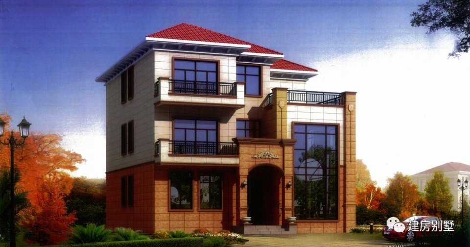 40萬就能建的豪華別墅, 全村人都會過來巴結你