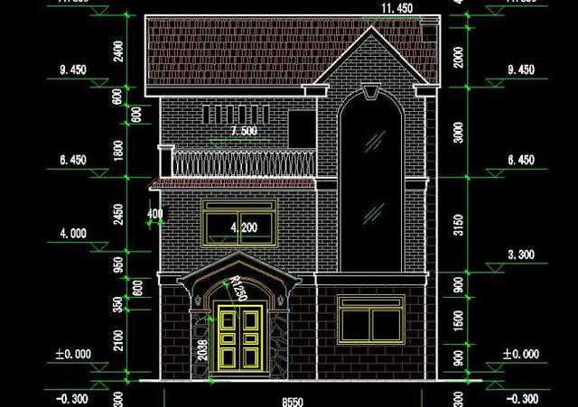 三層農村帶露臺獨幢小別墅設計圖 祖孫三、四代同堂頤養(yǎng)天年