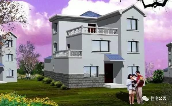 10套農村自建房2、3層戶型，占地面積不過百，家家戶戶住新房