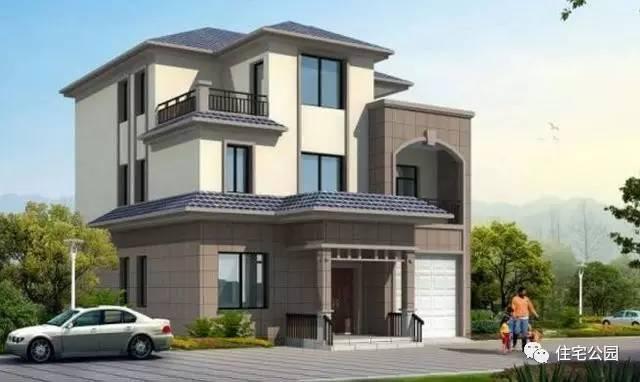 10套農村自建房2、3層戶型，占地面積不過百，家家戶戶住新房