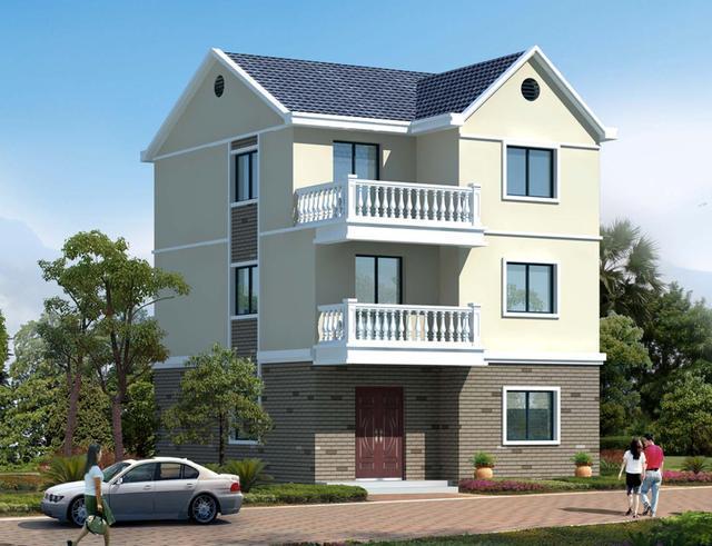 7.8米寬農村別墅戶型兩套，堂屋和客廳怎么選？