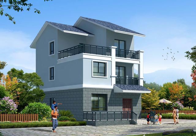 7.8米寬農村別墅戶型兩套，堂屋和客廳怎么選？