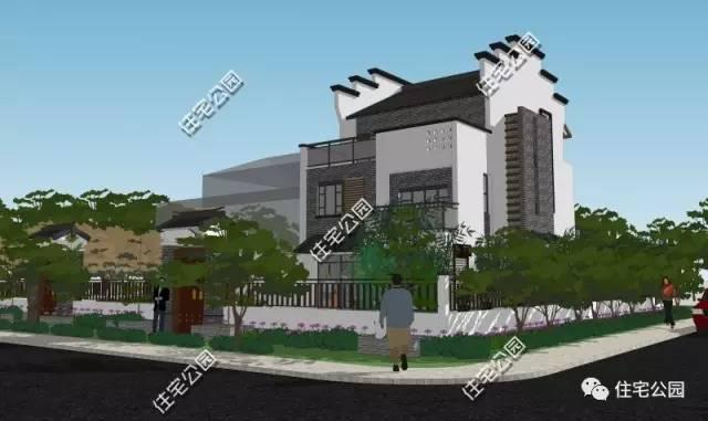 8.4米小面寬戶型設計，3層實用型徽派別墅經典宜居，含全圖！