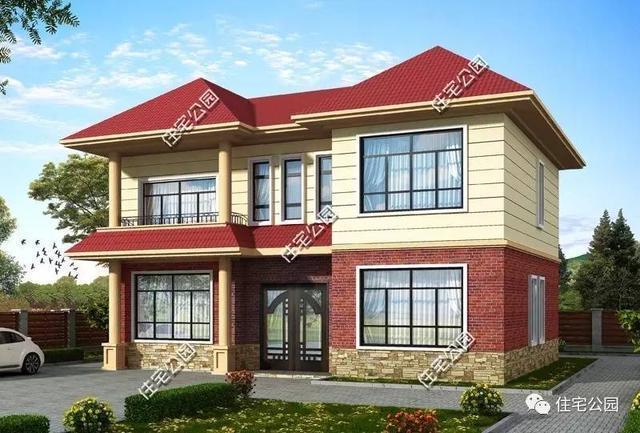 2套別墅戶型，面寬13米不同風格，你更喜歡哪個？