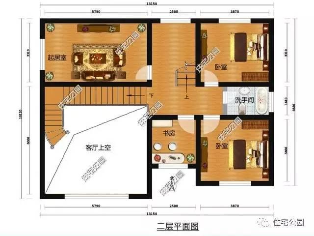 6套新農村別墅，全帶挑空客廳，建到村里夠有面么？