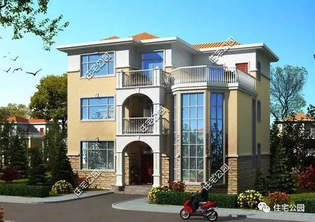 6套新農村別墅，全帶挑空客廳，建到村里夠有面么？