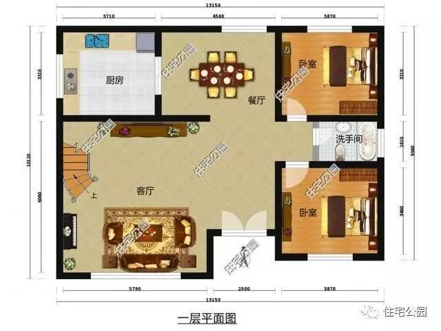 6套新農村別墅，全帶挑空客廳，建到村里夠有面么？