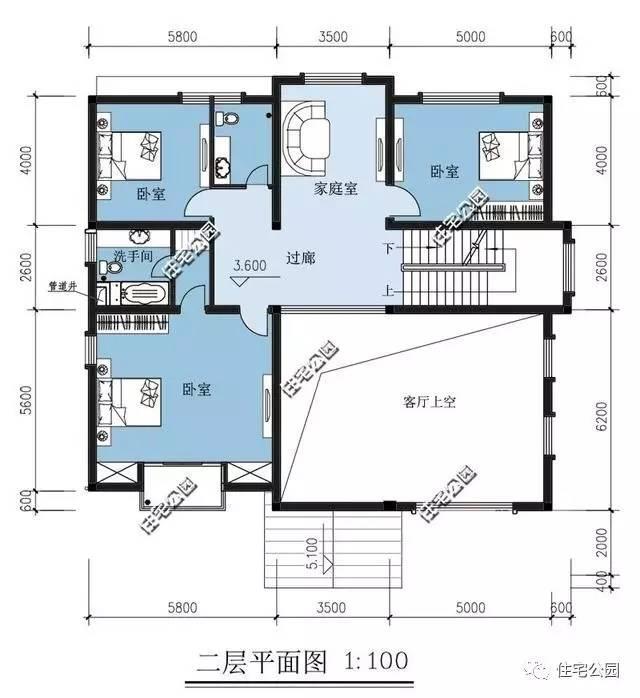 6套新農村別墅，全帶挑空客廳，建到村里夠有面么？