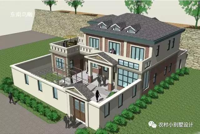 一幢大氣磅礴的簡歐風格二層別墅，給家人一個舒適港灣！