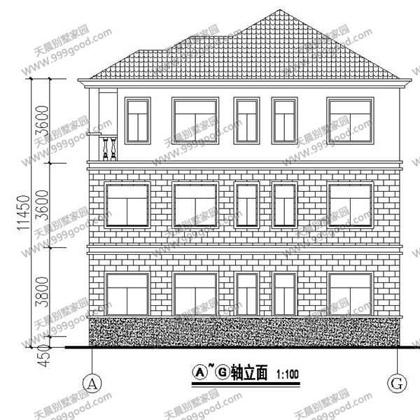 經典設計13X10米鄉(xiāng)村別墅，帶車庫的設計圖你可接受？